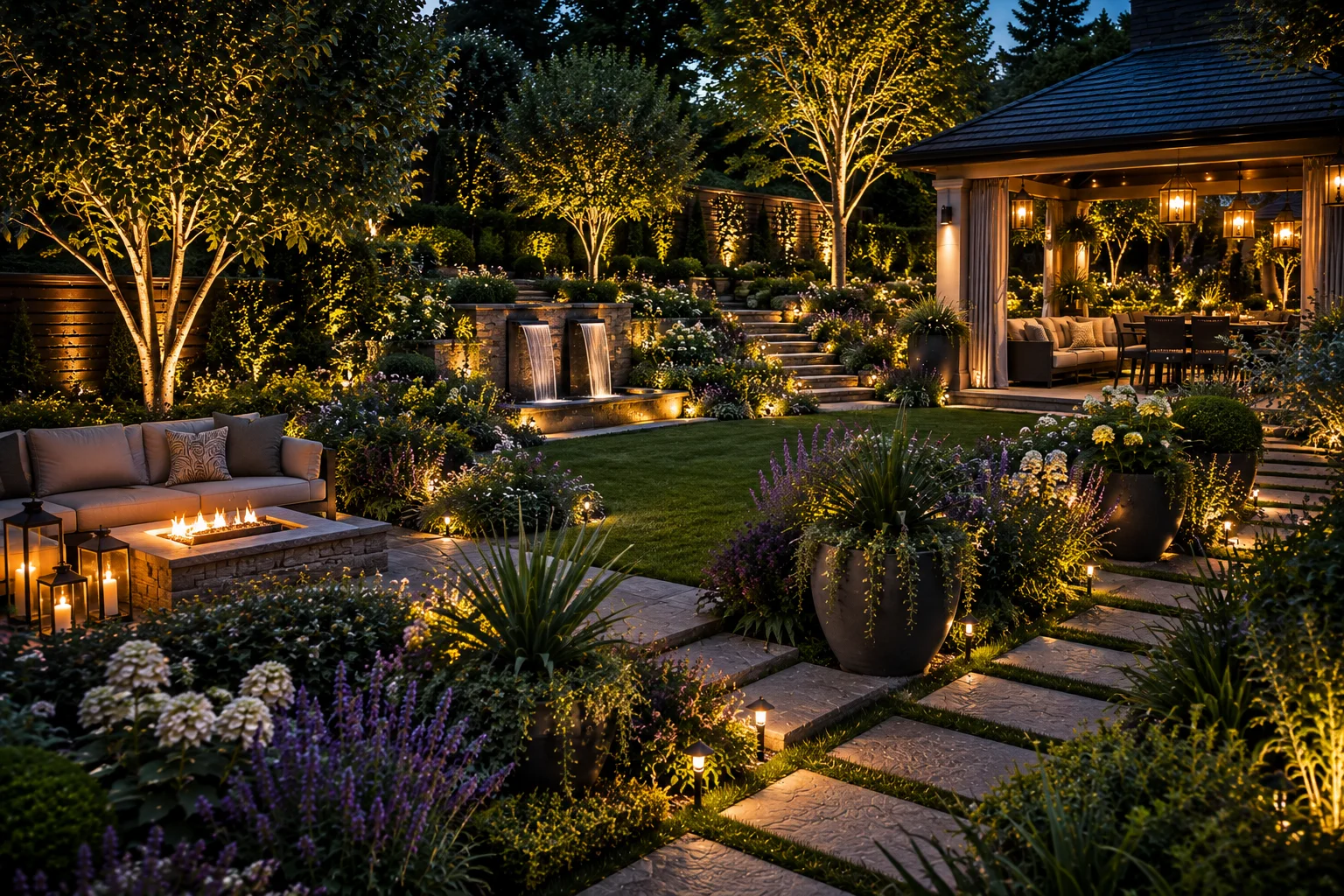18+ Luxury Garden Ideas to Create a Beautiful Backyard