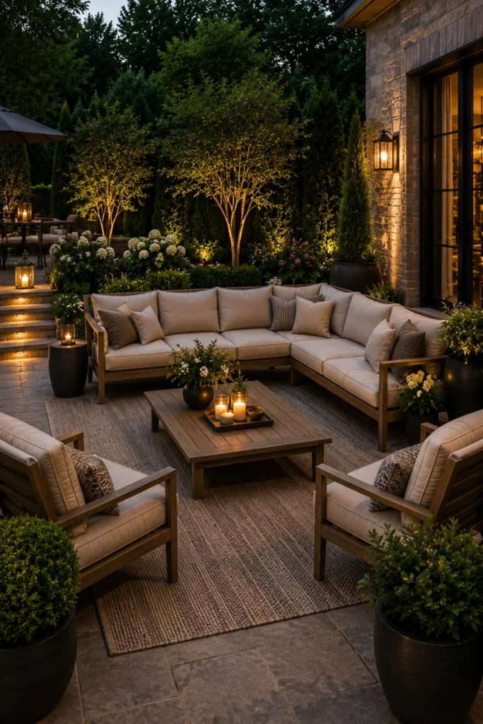 Build an Elegant Outdoor Garden Lounge
