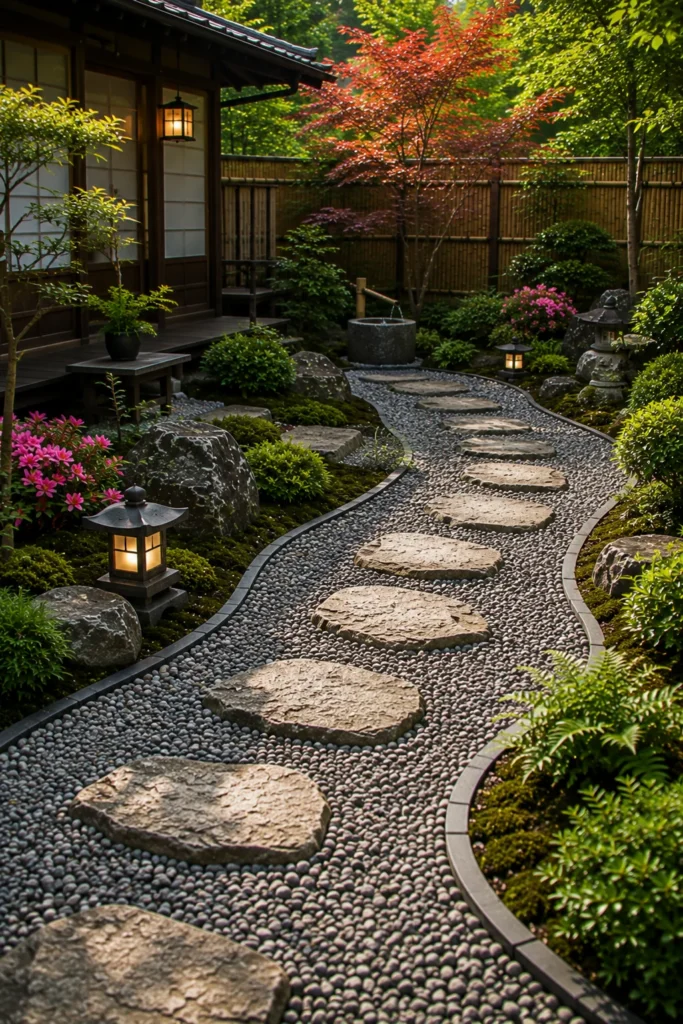 Combine Gravel With Stepping Stones
