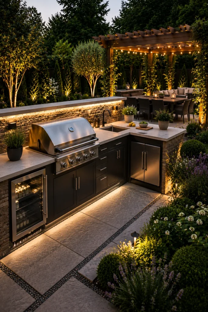 Create a Small Outdoor Kitchen