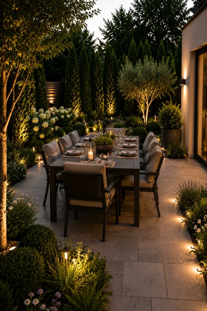 Make a Luxury Outdoor Dining Area