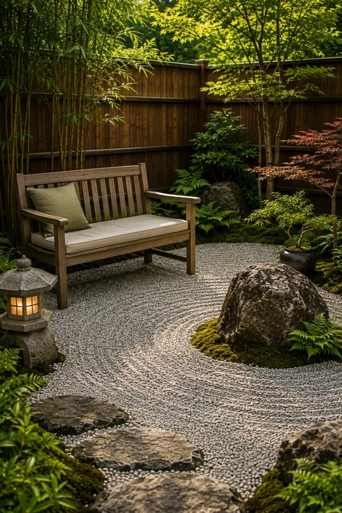 Make a Small Zen-Style Sitting Area