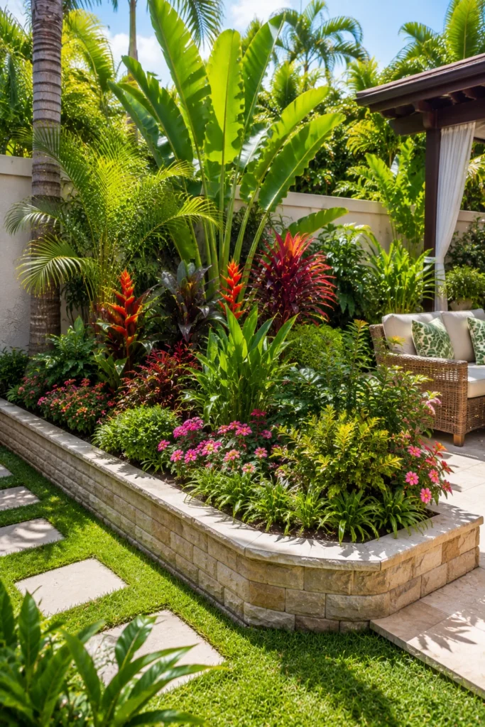 Build a Small Raised Tropical Garden Bed