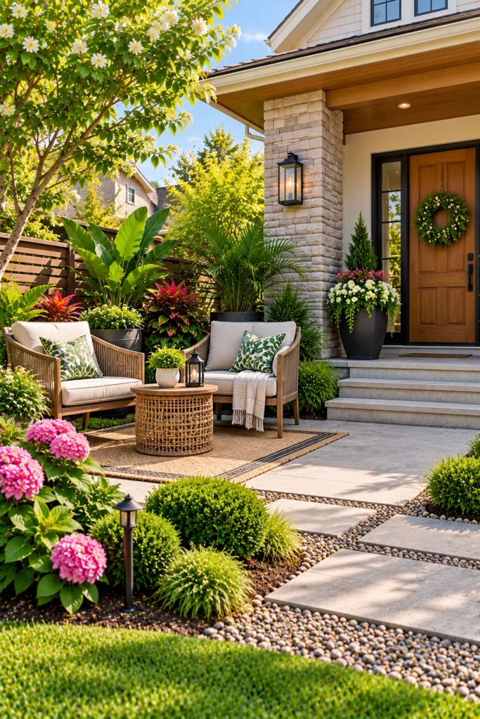 Front Yard Seating Corner