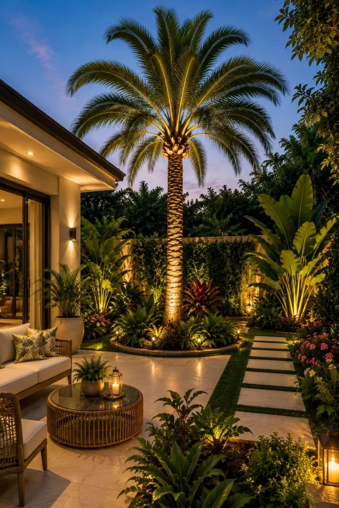 Use Palm Trees as the Main Feature