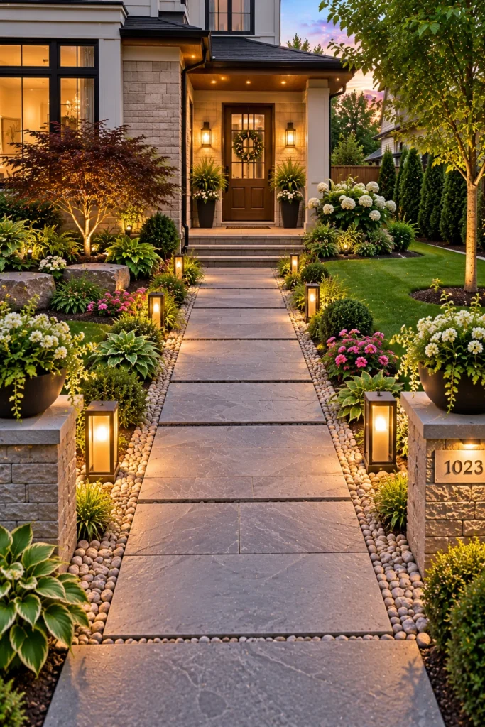 Welcoming Front Walkway